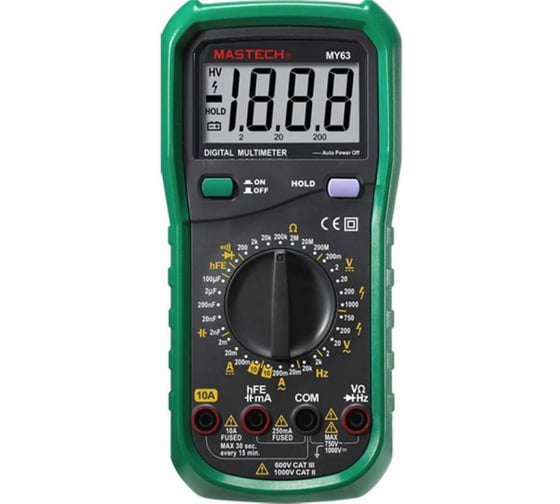 Изображение товара Цифровой мультиметр Mastech MY63 M157