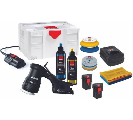 Изображение товара Универсальная полировальная минимашинка в наборе RUPES HLR75#230/H5/DE/LUX