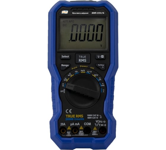 Изображение товара Мультиметр АКИП АКИП-2203/1А