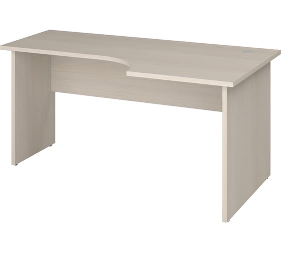 Изображение товара Стол письменный Комфорт-Питер правый 430 Дуб Шамони светлый Т20.13пр.430.430
