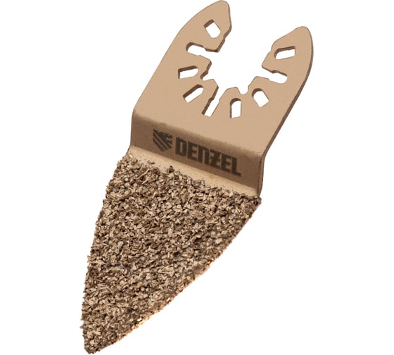Изображение товара Насадка шлифовальная дельтовидная HM по плитке и дереву 33 мм для МФИ Denzel 782321