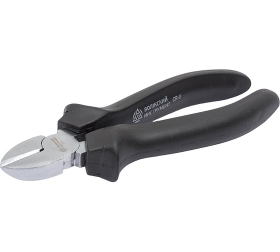 Изображение товара Боковые кусачки Волжский Инструмент 180 мм, CrV сталь, хромированные 3601006