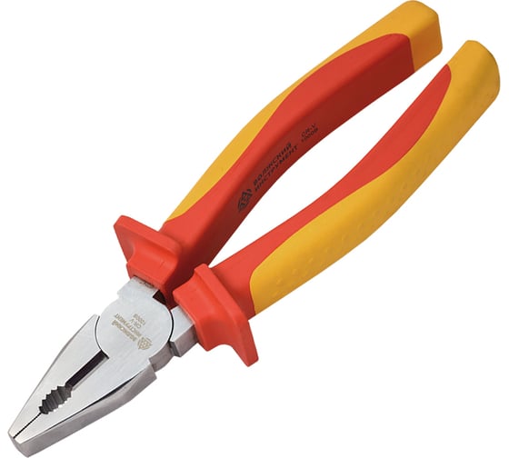 Изображение товара Комбинированные плоскогубцы Волжский Инструмент 200 мм, диэлектрические 5707027