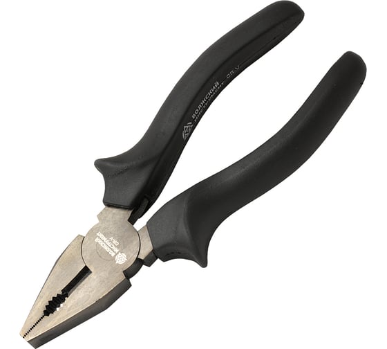 Изображение товара Комбинированные плоскогубцы Волжский Инструмент 160 мм, никелевое покрытие 3601028