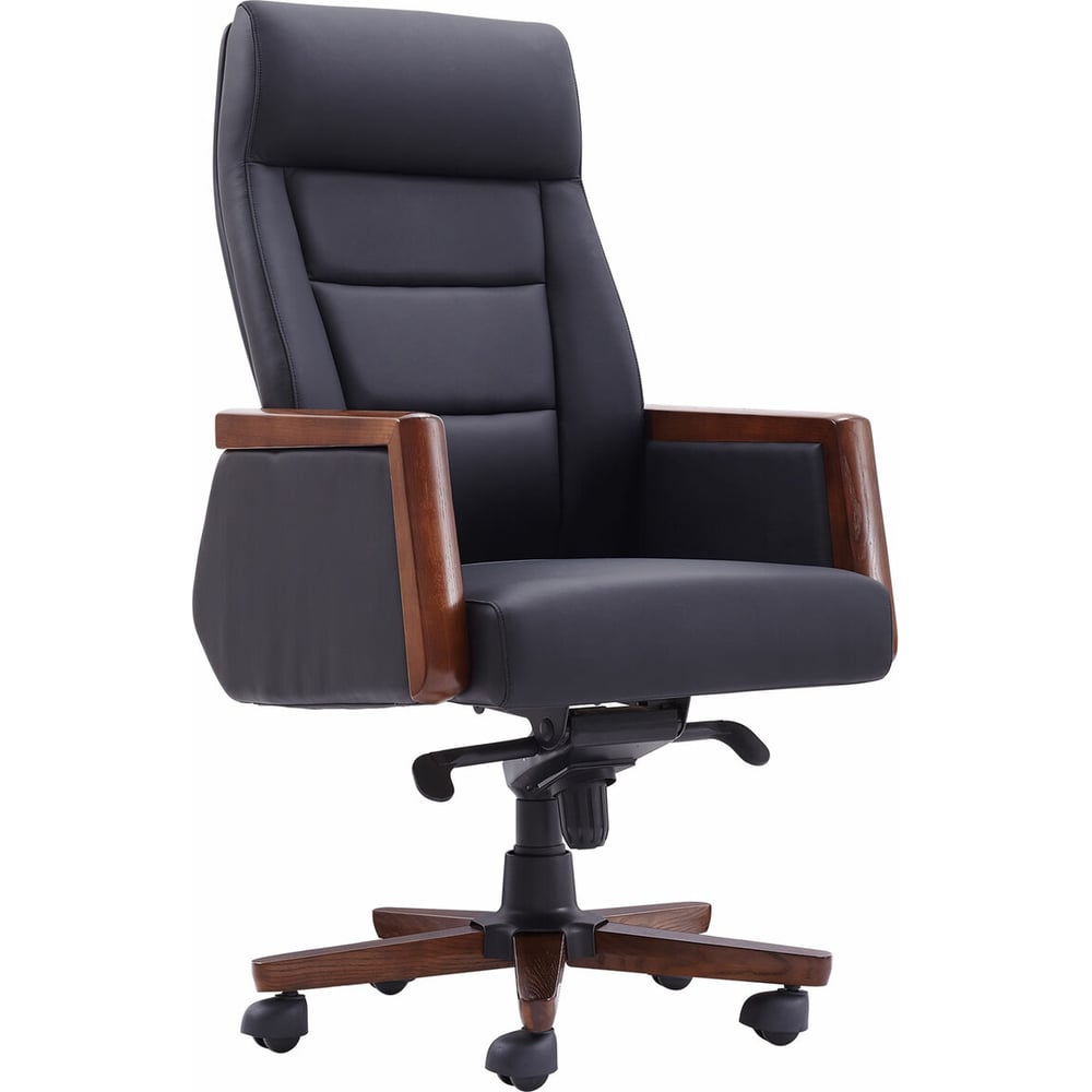 Изображение товара Кресло офисное ОФИСМАГ HAWASAN Overlord EX-770 натуральная кожа черное, мультиблок