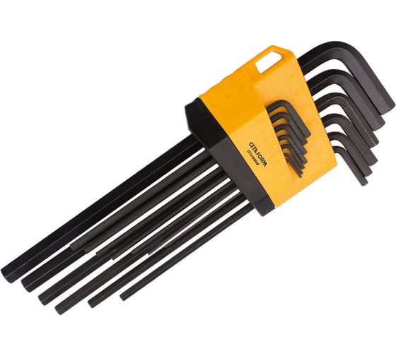 Изображение товара Набор Г-образных ключей Ceta Form удлиненных SAE Hex 13 предметов, LT13/800AF