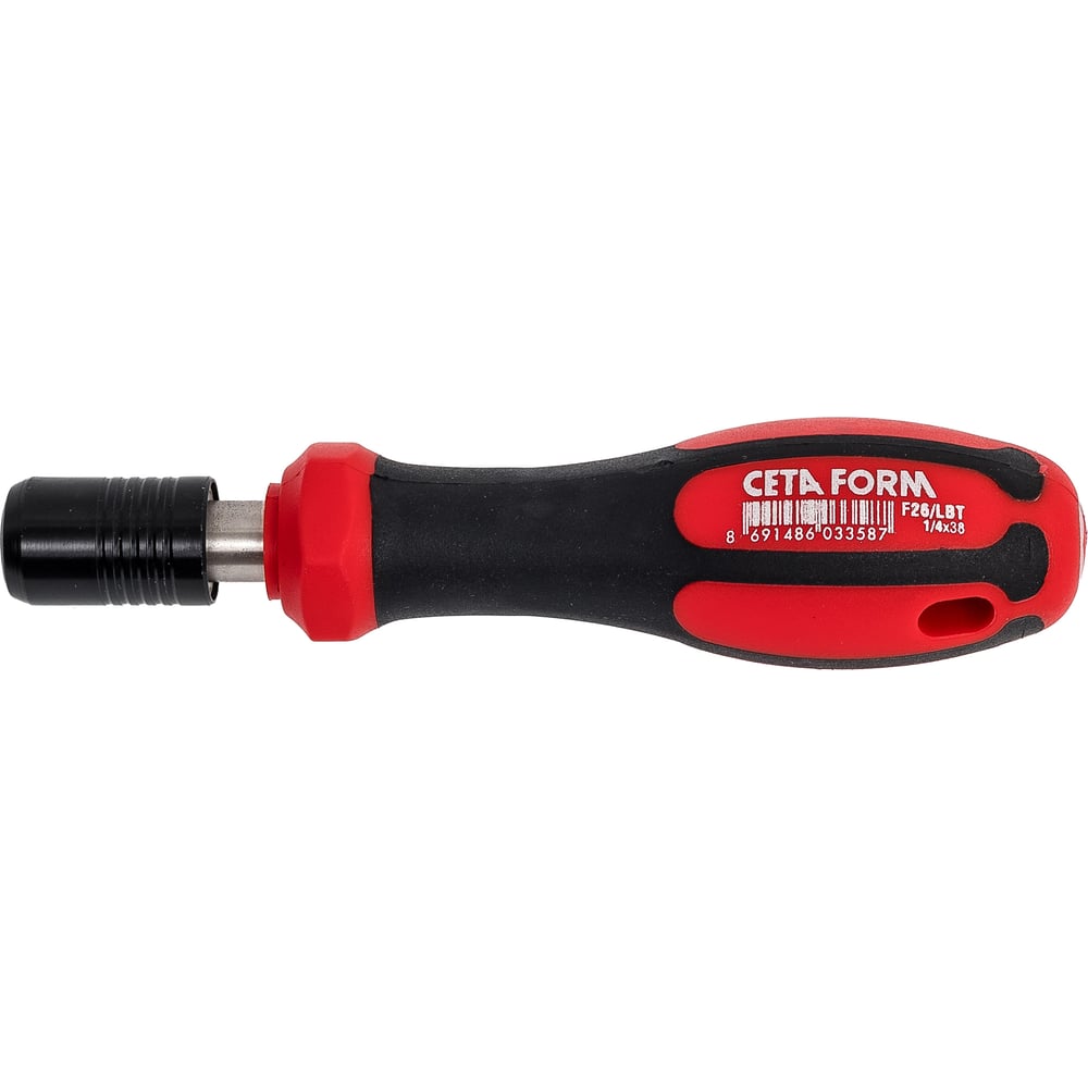 Изображение товара Отвёртка-держатель бит Ceta Form 1/4 38мм быстросъёмный профессиональная