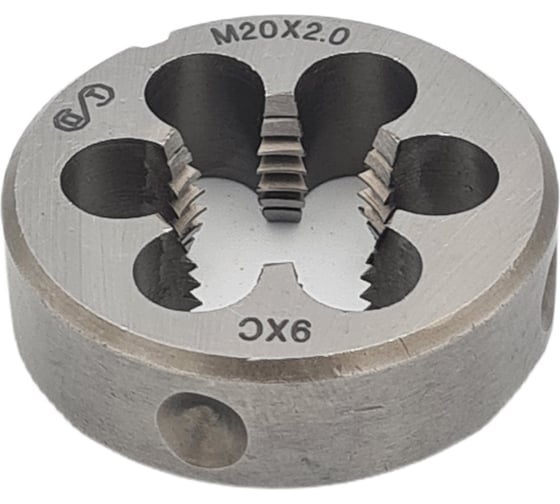 Изображение товара Плашка ОТ М 20x2,0 (Ф45) 9ХС 6g () (1*5) 00-00000363