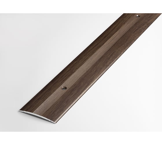 Изображение товара Порог прямой алюминиевый декоративный (37 мм, 1,8 м, Дуб мокко) ЛУКА УТ000002186