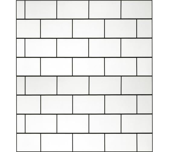 Изображение товара Самоклеящаяся ПВХ плитка LAKO (белый кирпич; 17 шт.; 3.06 кв.м) LKD-PH007