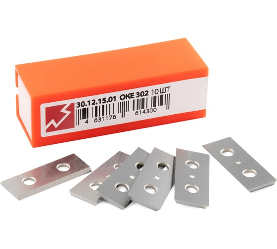 Изображение товара Нож твердосплавный WOODWORK 30.0x12.0x1.5 OKE 302 10 шт 30.12.15.01
