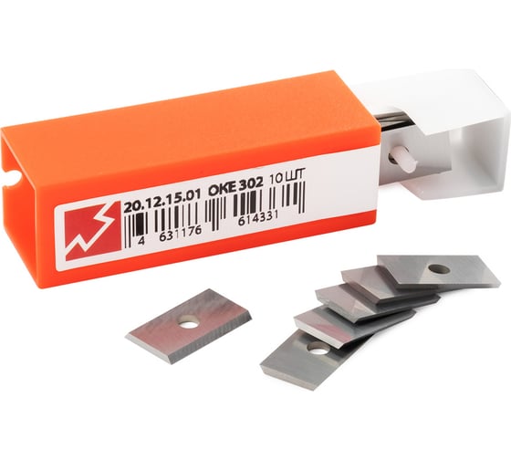 Изображение товара Нож твердосплавный WOODWORK 20.0x12.0x1.5 OKE 302 10 шт 20.12.15.01