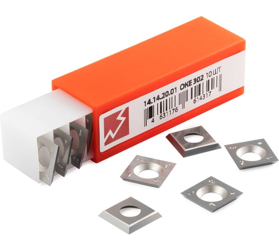 Изображение товара Нож твердосплавный WOODWORK 14.0x14.0x2.0 OKE 302 10 шт 14.14.20.01