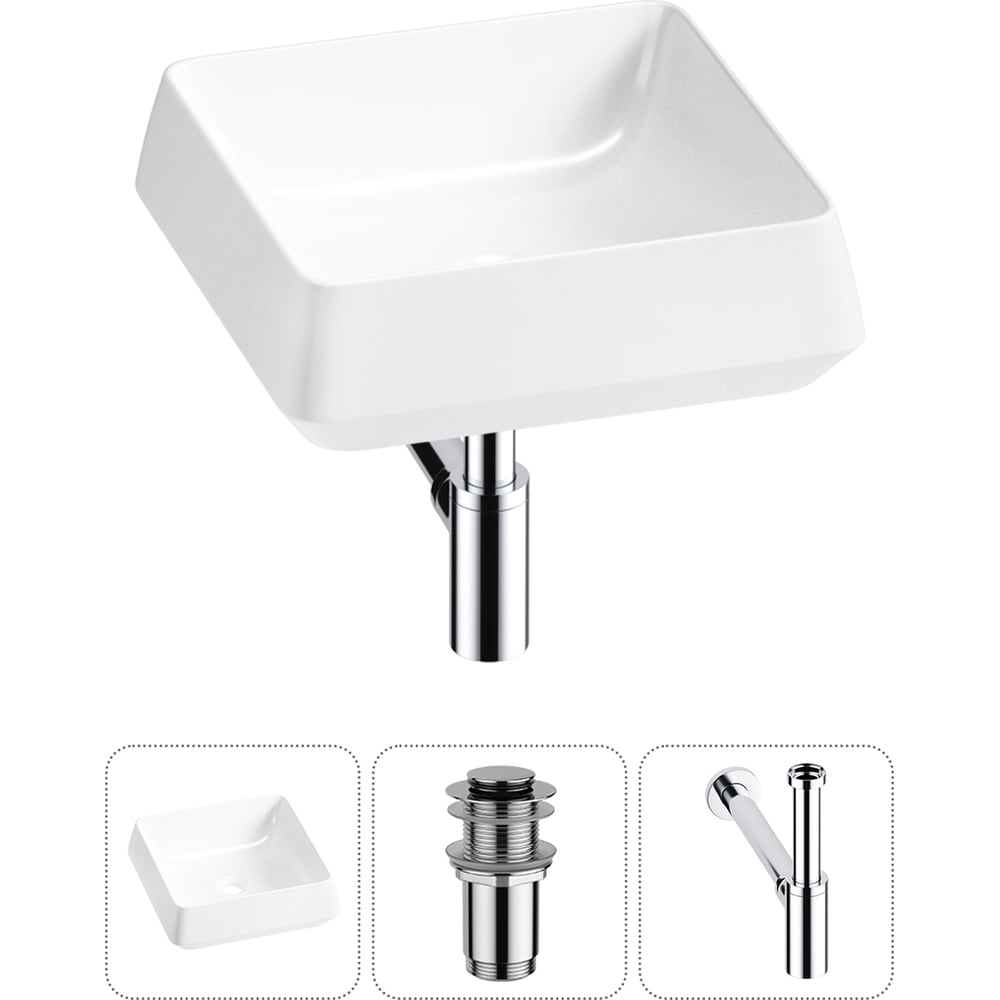Изображение товара Комплект 3 в 1 Lavinia Boho Bathroom Sink 38x38 см