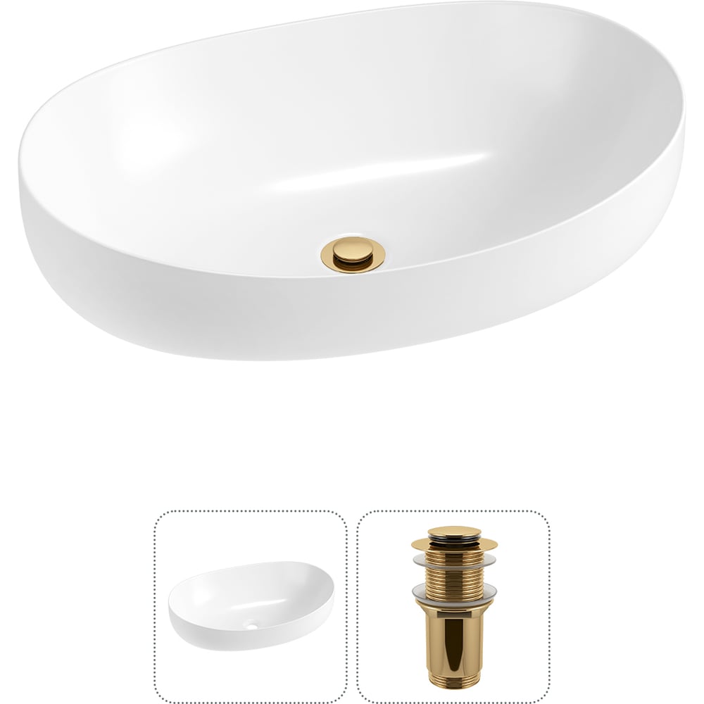 Изображение товара Комплект 2 в 1 Lavinia Boho Bathroom Sink накладная раковина 63x42 см