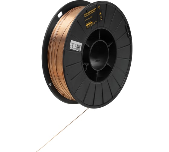 Изображение товара Омедненная проволока Denzel ER70S-6 1 мм, 5 кг, D200 97542