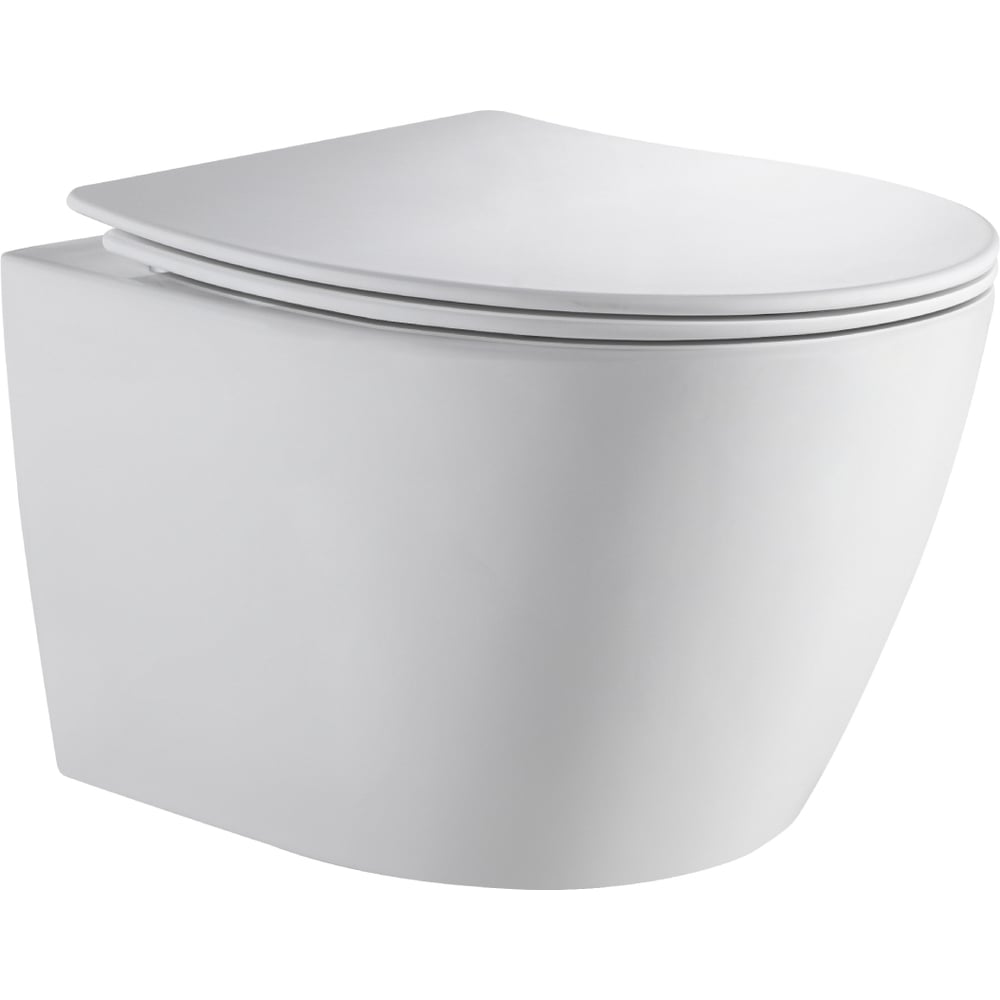 Изображение товара Подвесной унитаз безободковый ORANGE C07-150W с системой слива TORNADO FLUSH