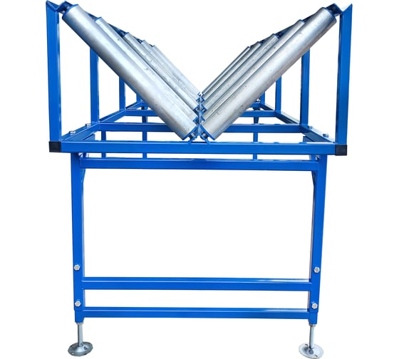 Изображение товара Рольганг V-образный ООО СЗЦМ 1000x580x650-1100 рк57 СЦ-8 шт., 2 ножки max. Ф450 00-00007421