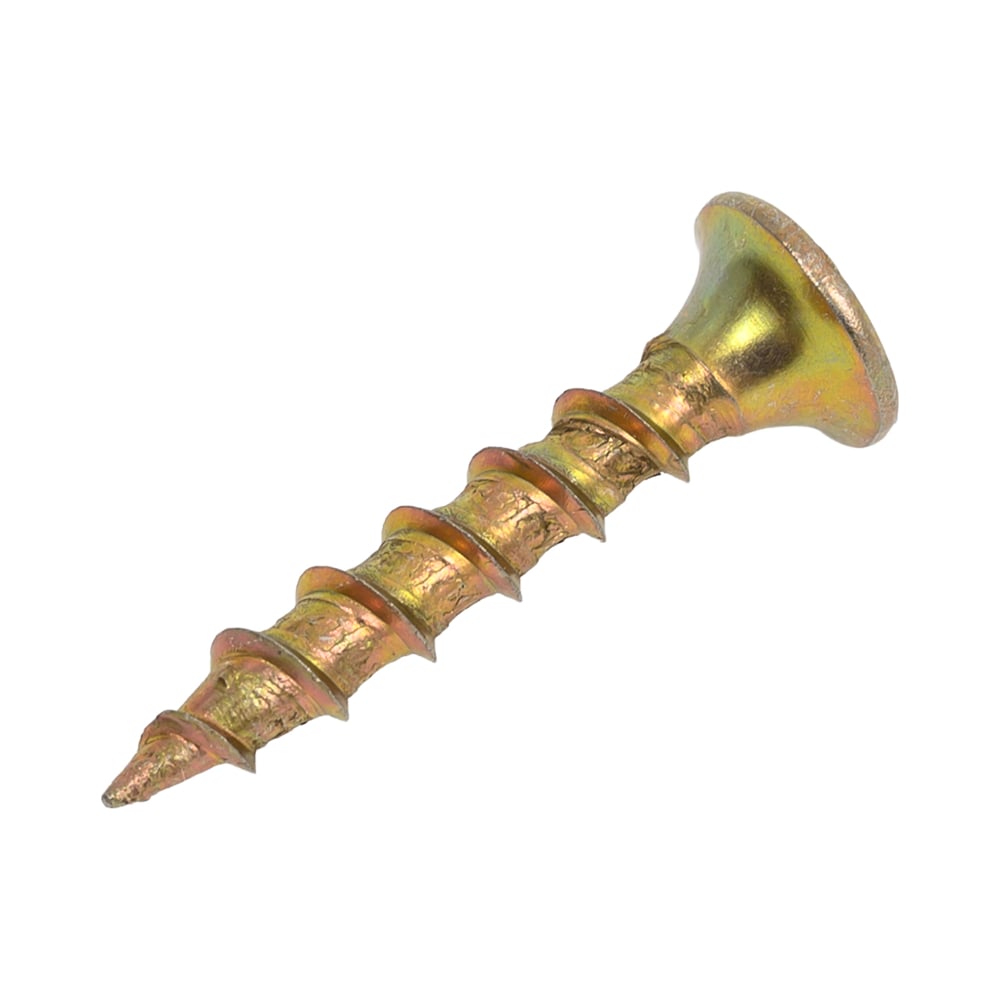 Изображение товара Саморез по дереву ЦММ желтый цинк 3,5x25 мм PH2 1 кг