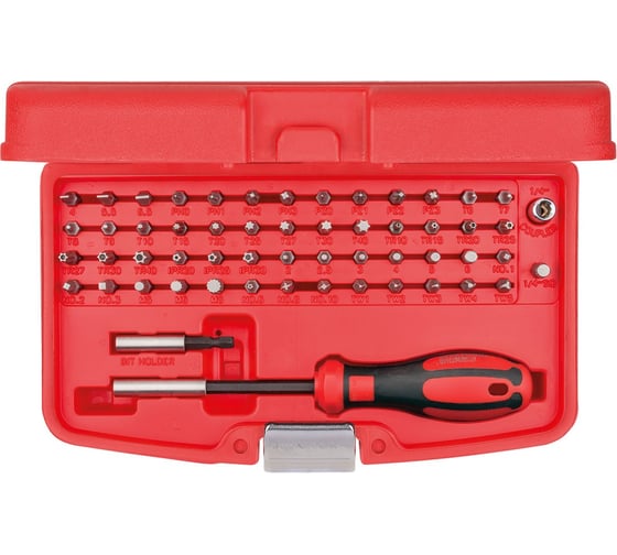 Изображение товара Набор бит в кейсе CETA FORM 56 предметов, 265 мм, хвостовик Hex 1/4 CB/ST56