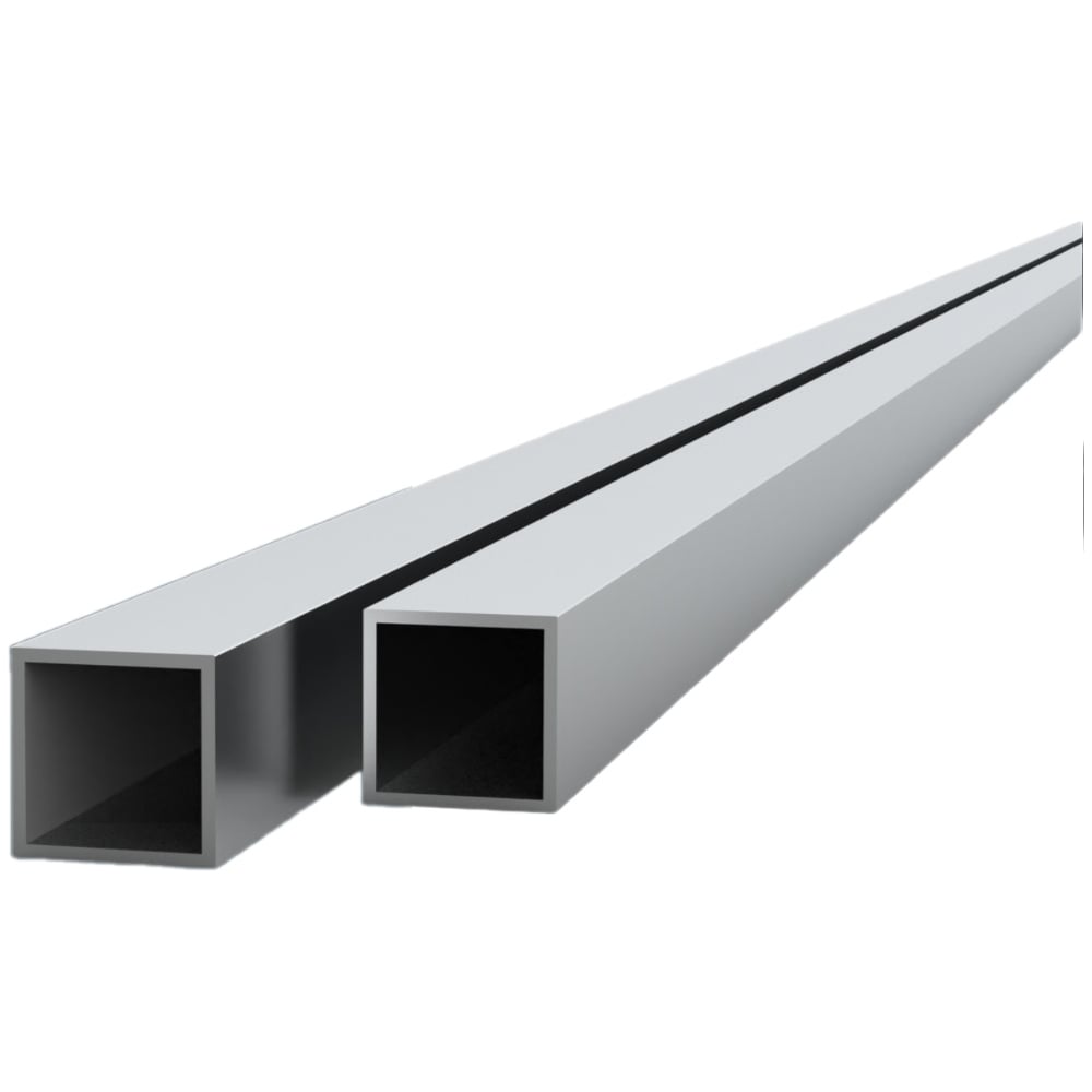 Изображение товара Алюминиевая труба квадратная ДИАЛ 3000x40x40x1,5 мм, 2 шт комплект