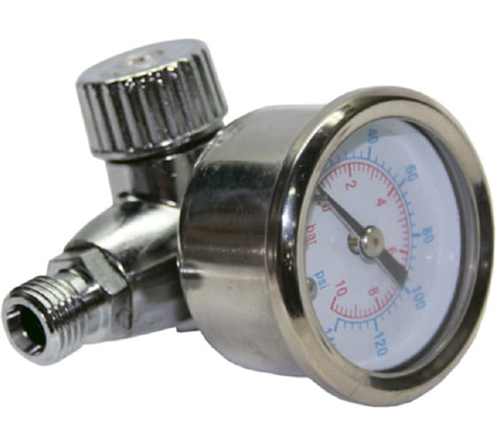 Изображение товара входной регулятор с манометром для краскораспылителей Jeta PRO (FR-5) содинение F 1/4 JFR5