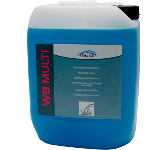 Изображение товара Жидкость против налипания сварочных брызг MOST WB MULTI 10л 8423750411