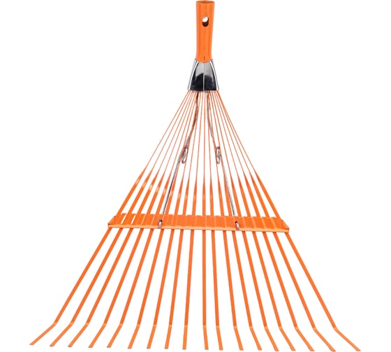 Изображение товара Пластинчатые веерные грабли без рукоятки SKRAB 455 мм, 18Т, амортизирующие 28409