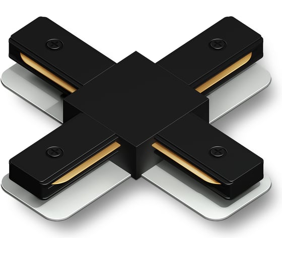 Изображение товара Коннектор Ambrella Light Х-образный для однофазного шинопровода Standard 220V GL7172