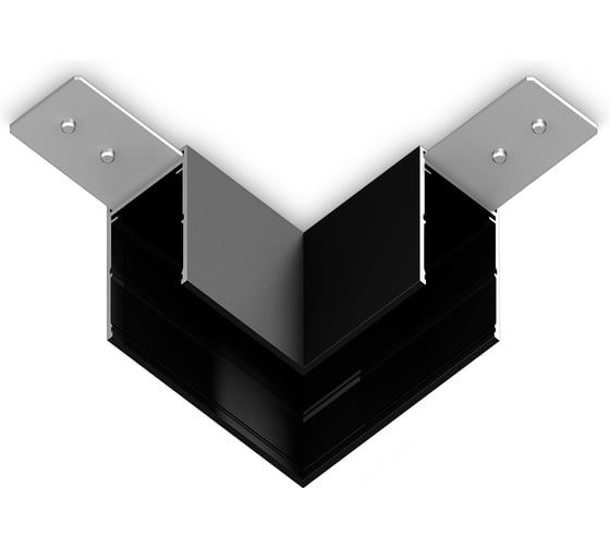 Изображение товара Коннектор Ambrella Light угловой для накладного шинопровода Magnetic 220V GL1032