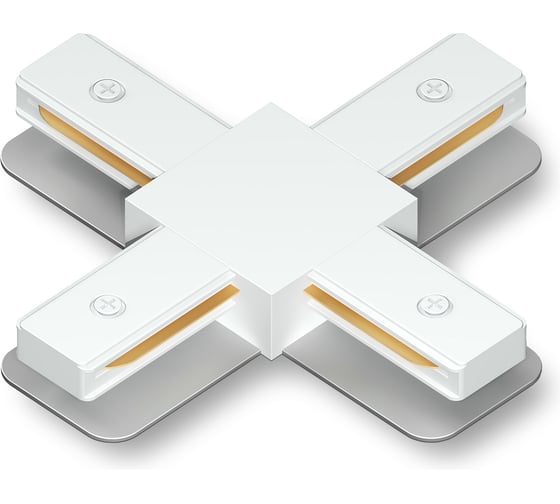 Изображение товара Коннектор Ambrella Light Х-образный для однофазного шинопровода Standard 220V GL7171