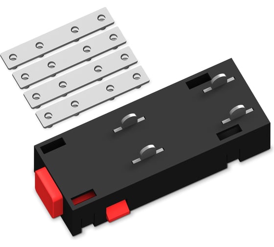 Изображение товара Коннектор Ambrella Light питания прямой с соединителем для шинопровода в натяжной потолок Magnetic 220V GL1108