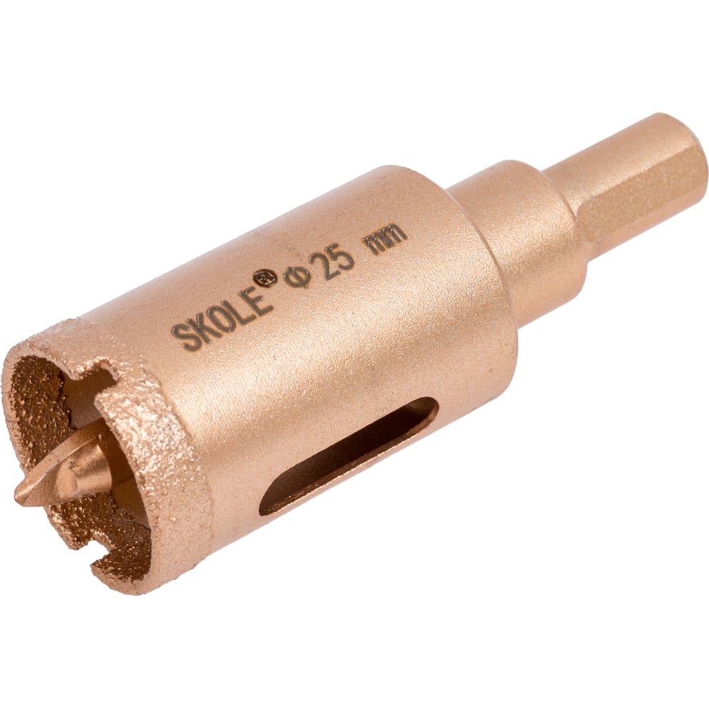 Изображение товара Коронка алмазная SKOLE 25мм для керамогранита