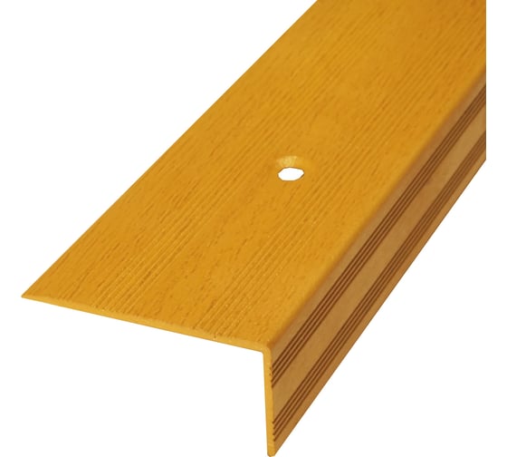 Изображение товара Порог-угол Трибатрон АЛ-267 1, 00м, декор под дерево ЧЕРЕШНЯ, комплект 2 шт 88878