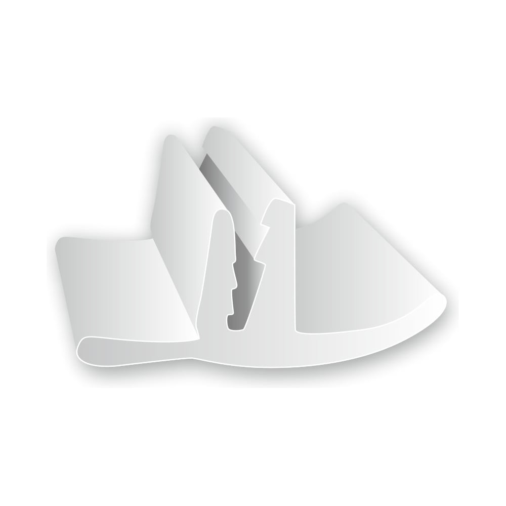 Изображение товара Декоративная вставка EKS белая ТL 3, 150 метров для натяжных потолков