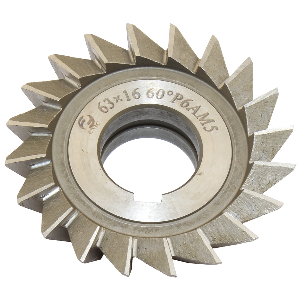 Изображение товара Фреза одноугловая CNIC 63x16x22мм для резки чугуна, стали и металлов