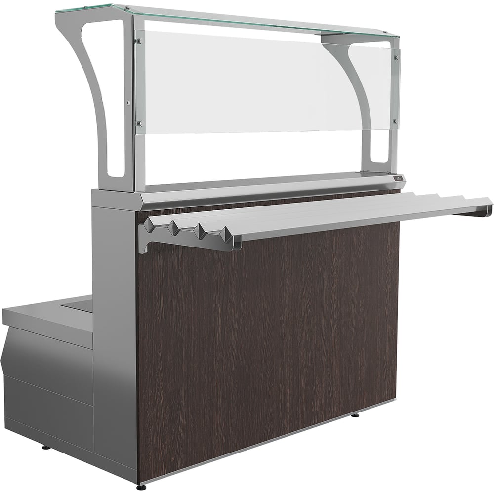 Изображение товара Индукционный мармит первых блюд Luxstahl С-1200 Premium 2-конфорочный жаропрочное стекло