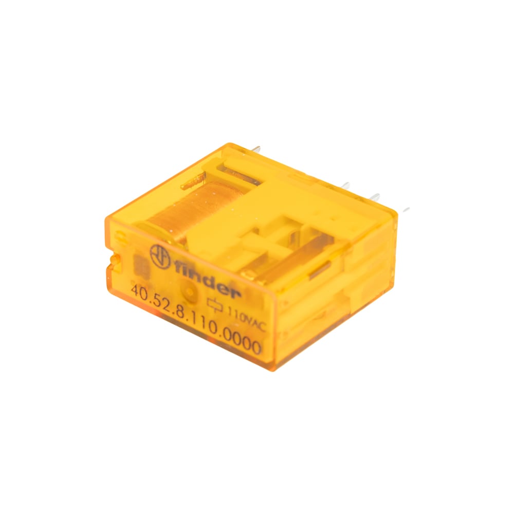 Изображение товара Миниатюрное реле Finder 2 перекидных контакта 8А 110В AC
