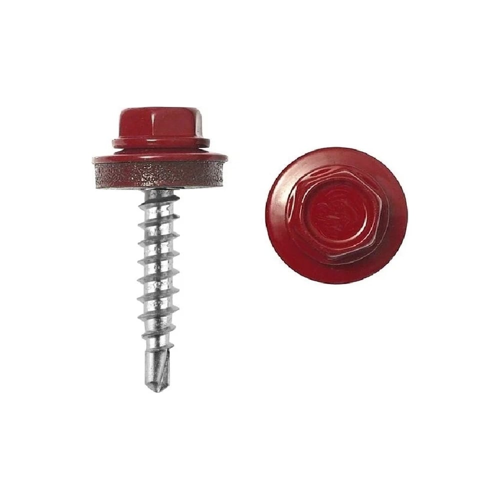 Изображение товара Саморез кровельный ЦММ ПРЕМИУМ 4,8x29 RAL 3005 на 250 шт