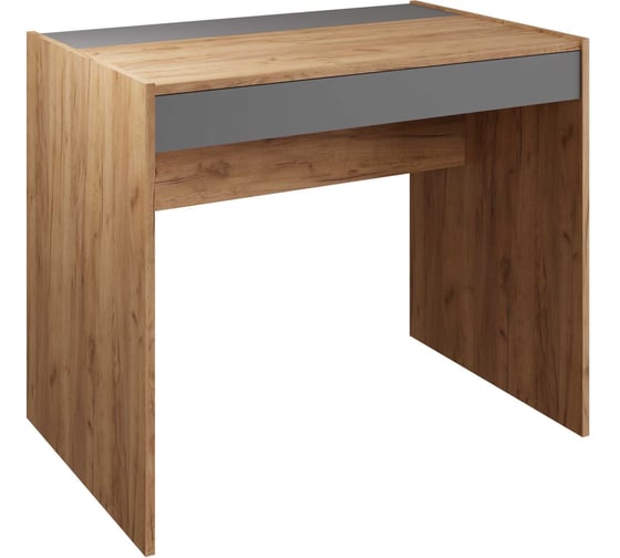 Изображение товара Стол письменный Атмосфера ЛАЙТ Дуб золотой крафт/Серый шифер 00-00027280