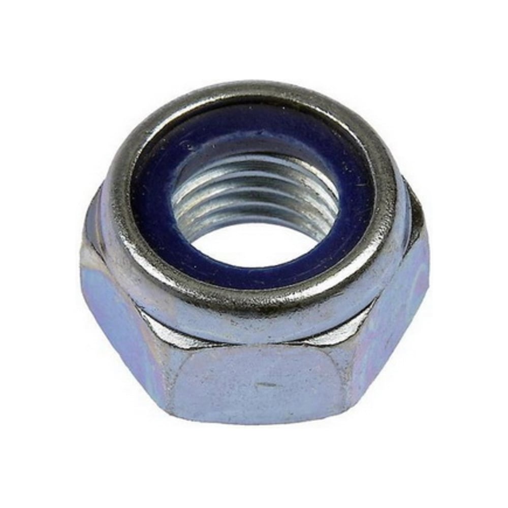 Изображение товара Гайка с нейлоновой вставкой КОСТИНСТРОЙ М12, DIN985, оцинкованная сталь, 50шт
