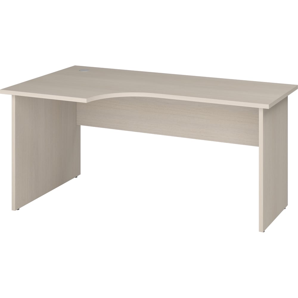 Изображение товара Стол письменный Комфорт-Питер левый 430 дуб шамони светлый Т20.13лв.430.430