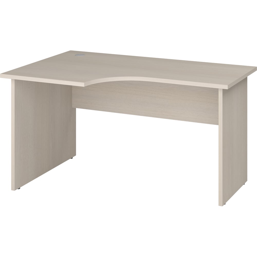 Изображение товара Письменный стол Комфорт-Питер левый 430 дуб шамони светлый классический Изображение товара Письменный стол Комфорт-Питер левый 430 дуб шамони светлый классический