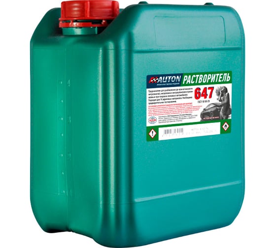Изображение товара Растворитель Auton 647 5.0 л ПЭТ тара ATN-S46006