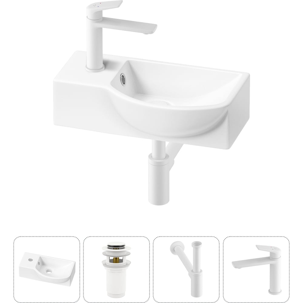 Изображение товара Комплект раковины Lavinia Boho Bathroom Sink 40x23 см
