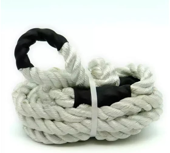 Изображение товара Трос буксировочный Надежный 9,5 т 7 м рывковый из полиамид.каната сумка Premium nр42706