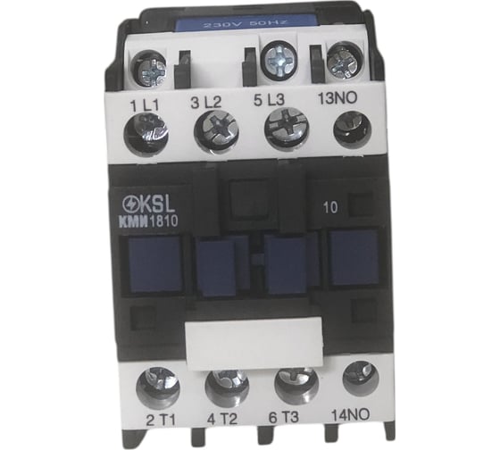Изображение товара Контактор KRASO КМИ малогабаритный, 18А, катушка управления 220В АС, 1НО KSL KMI-18-220