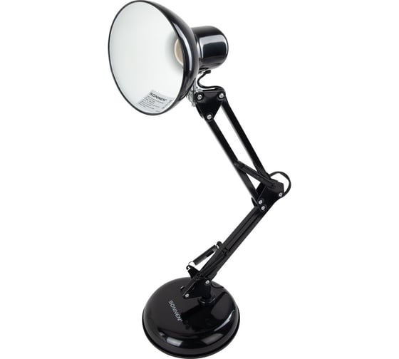 Изображение товара Настольная лампа-светильник SONNEN TL-005, подставка, 40 Вт, Е27, черный, высота 50 см 237646