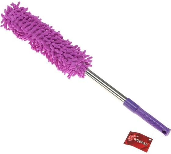 Изображение товара Щетка для удаления пыли TORSO телескопическая 65-105 см, микс 4472276