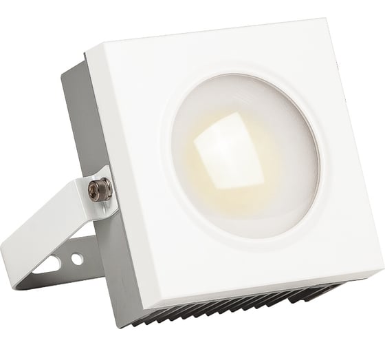 Изображение товара Светодиодный прожектор MAKSBRIGHT 50Вт, 6500К, 4250лм, IP65, белый, 120х120х69мм MB-FL-KOW-50W